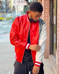 Blouson aviateur pour homme personnalisé 100% polyester en gros imperméable style vintage pour la saison hivernale service OEM disponible logo frontal - Product Image 2