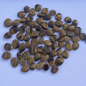 8mm 12mm naturel brun oeil de tigre à facettes tranche goutte Talpe pierres pour bijoux collier bague boucle d'oreille pendentif en ligne Alibaba 2025 - Product Image 2