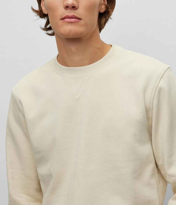 2025 venta al por mayor de alta calidad liso en blanco impreso logotipo personalizado cuello redondo estampado hombres sudaderas con capucha fabricación profesional - Product Image 5