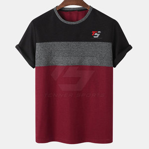 Camiseta de Manga Corta de Buena Calidad, Corte Ajustado, 100% Algodón, Última Llegada, Camiseta Personalizada de Manga Corta para Hombre - Product Image 1