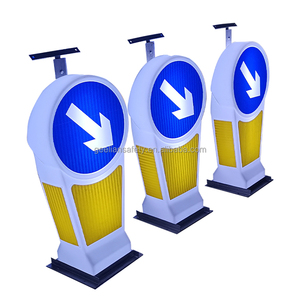 لافتات السلامة على الطرق السريعة والشوارع بالصين عاكسة LED تحافظ على اليمين/اليسار إلزامية من السهم لافتات السلامة على الطرق السريعة والشوارع - Product Image 1