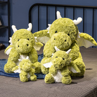 Peluche Dragon Volant Confortable 21-56cm en Coton PP pour Enfants, Lestée pour Soulager le Stress et Faire Taire l'Anxiété