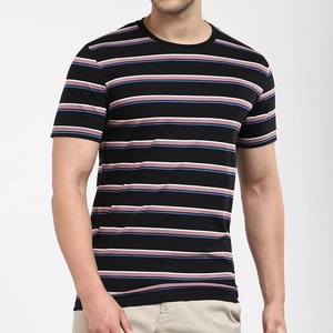 เสื้อเชิ้ตสตริปเพดของผู้ชายแห้งเร็วขนาดใหญ่พิเศษสินค้า OEM ODM สั่งทำจากโรงงาน BD - Product Image 2