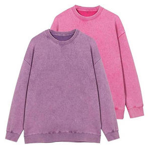 Sweat à capuche boutonné d'hiver délavé à l'acide, style urbain, haute qualité, effet vieilli, 380 GSM, anti-rétrécissement - Product Image 5