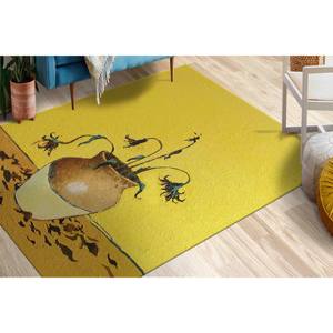 Alfombra con diseño de girasol de Banksy: Decoración antideslizante para la entrada, alfombra de chenilla - Product Image 5