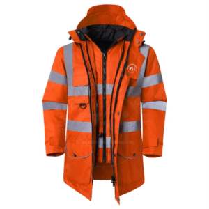 Chaleco de Seguridad Reflectante de Alta Visibilidad Personalizado, Clase 1 ANSI, Ropa de Trabajo Resistente con Logotipo Personalizable - Product Image 1