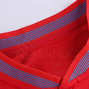 Uniforme de Fútbol para Adultos de Alta Calidad, Transpirable, de Manga Corta, Ligero, de Poliéster, para la Temporada de Verano, Superventas - Product Image 3