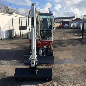 รถขุดขนาดเล็กมือสอง Takeuchi TB230 แบบตีนตะขาบ เครื่องยนต์ดีเซล ระบบไฮดรอลิกเต็มรูปแบบ กำลังสูง 45 กิโลวัตต์ พร้อมเกียร์บ็อกซ์และลูกปืน - Product Image 4