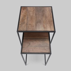 Wood Accent <b>Table</b> High Quality Handmade Best Selling New Design Trendy Finishing Living Room Furniture Side <b>Table</b> - Product Image 1