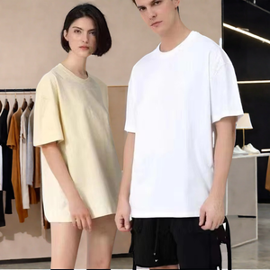 Vêtements pour hommes personnalisés T-shirt surdimensionné 100% coton T-shirt fabricant Streetwear T-shirt avec logo vierge pour hommes - Product Image 1