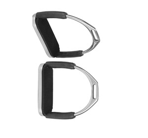 Estribos de aluminio para montar a caballo, ligeros, duraderos, de agarre ancho, de seguridad, diseño de exportación de fábrica OEM - Product Image 4