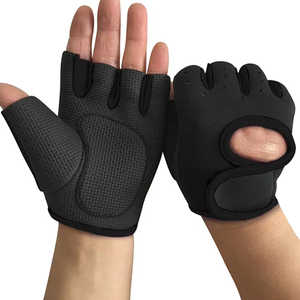 Gants de musculation unisexes personnalisés OEM, antidérapants, rembourrés, pour la musculation quotidienne, fermeture à boucle, salle de sport - Product Image 3