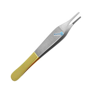 Pinzas de acero inoxidable de alta calidad, pinzas para el tejido del pulgar, 1x2 y pinzas para el pulgar, dentadas, dentales quirúrgicas multiusos - Product Image 4