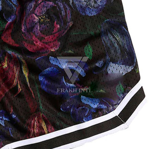 กางเกงขาสั้นผ้าตาข่ายของผู้ชายกางเกงขาสั้นตาข่ายดีไซน์ใหม่ล่าสุด - Product Image 5