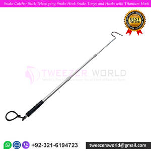 ตะขอจับงูแบบแมนนวลขนาด44นิ้วตะของูยืดหดได้พร้อมตะขอไทเทเนียม - Product Image 3