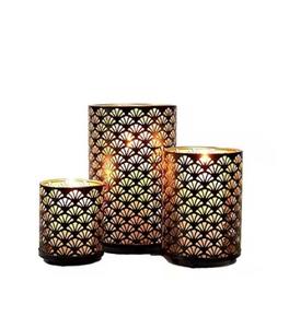 Portavelas votivo personalizable Tealight Suministros de metal de lujo para decoración de bodas y Navidad Precio bajo de alta venta - Product Image 6