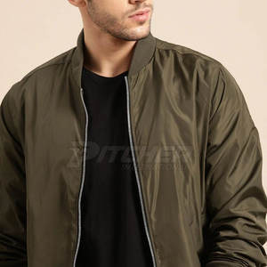 Veste bomber pour homme, sans col, respirante, légère, réversible, décontractée, écologique, pour usage extérieur, confortable, marque privée - Product Image 4