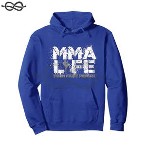Sweat à capuche à panneau personnalisé avec logo personnalisé MMA BJJ Gym Workout Sweat de qualité supérieure Pullover Jacket Men Women - Product Image 5