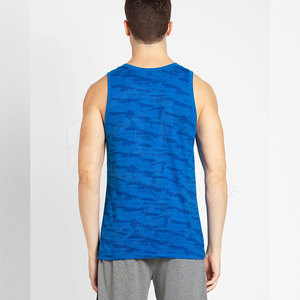 เสื้อกล้ามวิ่งลายตาข่ายแขนกุดสำหรับผู้ชายเสื้อกล้ามออกกำลังกายสำหรับผู้ชายเสื้อออกกำลังกายโลโก้ออกแบบได้ตามต้องการ - Product Image 3