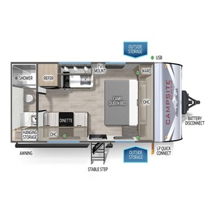 MEJORES VENTAS Nuevo 2027 For-est Ri-ver Camp-site Res-erve 16BC - Product Image 2