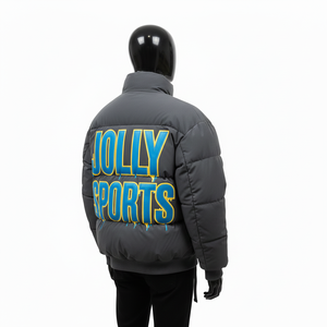 Chaqueta de Invierno para Mujer, Chaqueta Acolchada con Diseño de Paneles Aislantes de Tela de Poliéster de Alta Densidad, Chaqueta Acolchada con Logotipo Personalizado para Mujer - Product Image 5