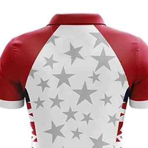 Polo en tissu tricoté OEM de haute qualité 100% coton, avec des motifs et un logo personnalisés, vente en gros - Product Image 2