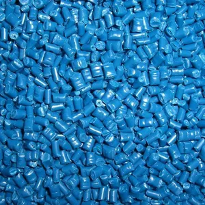 Premium Kwaliteit Hot Sale Pp Blue Pcr Post Consumer Grondstof Plastic Hars Polypropyleen Gerecycleerde Korrels