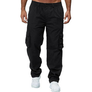 Pantalons cargo pour hommes avec poches, coton décontracté, coupe décontractée, denim, disponibles à bas prix pour pantalons cargo pour hommes - Product Image 5