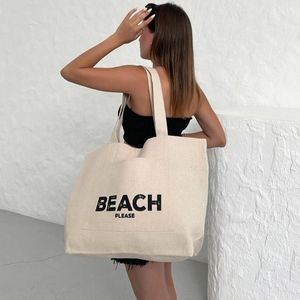 Sac élégant en coton recyclé écologique pour d'autres appareils Poche polyvalente pour tous les jours Sorties de plage décontractées Aventures de voyage faites - Product Image 3