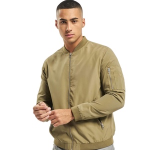 Plus Size Custom Logo Canvas Bomber <b>Jacket</b> for Men <b>Winter</b> Season <b>Cheap</b> Price for Sale - Product Image 1