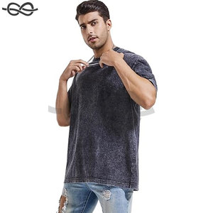 Camisetas de verano de algodón pesado de gran tamaño para hombre, camiseta informal holgada Vintage de manga corta, camisetas Unisex cómodas y elegantes - Product Image 2