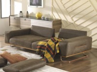 Canapé trois places Chesterfield de luxe moderne italien, design européen, pour villa, appartement, salon, entrepôt, hôtel