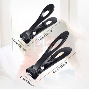 Coupe-ongles professionnel en acier inoxydable, Logo personnalisé, étiquette privée, coupe-ongles OEM - Product Image 2