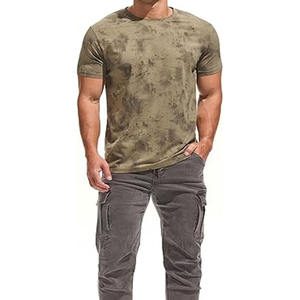 Top Qualité Respirant Meilleur Prix Casual Hommes T-Shirts Dernière Conception Populaire Street Man T-shirt À Vendre - Product Image 3