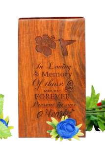 Urne en bois pour cendres humaines urnes de crémation personnalisées pour bois personnalisé pour urne commémorative de chien - Product Image 4