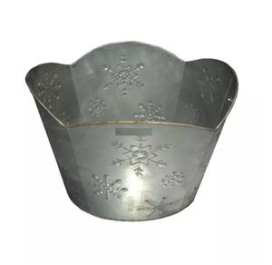 Vente chaude pot galvanisé nouveau design jardinières en métal dans un nouveau style derniers pots de jardin et jardinières dans un nouveau look pot de fleur en métal - Product Image 3