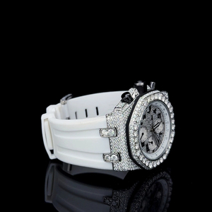 Reloj de Pulsera de Acero Inoxidable de Alta Calidad, Lujoso, de Moda, Antiguo, Personalizado, de Marca, con Diamantes Moissanite, Estilo Hip Hop - Product Image 3