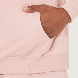 Ensemble de survêtement unisexe pour homme, taille plus, 100% coton, sweat à capuche et short, deux pièces, pour le jogging - Product Image 5