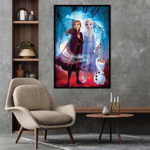 Póster de Estilo Moderno de Frozen 2 con Diseño de Espíritu Guía para Decoración de Pared - Product Image 5
