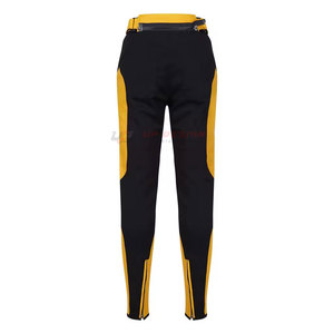 Dernier design, service OEM DESIGN INTERNATIONAL, pantalon de moto en cuir pour femme, confortable, respirant, qualité supérieure, contrasté - Product Image 2