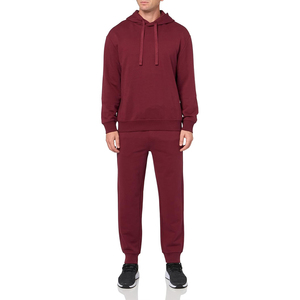 Conjunto de peso pesado para hombre Sudadera con capucha holgada personalizable con estampado de puntos de lana Estilo de Jersey para la temporada - Product Image 4