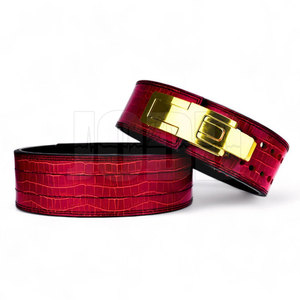 Cinturón de Levantamiento de Pesas de Cuero Vacuno Personalizado con Logotipo, Antideslizante, Ligero, para Hombres, para Entrenamiento Físico, Gimnasio, Levantamiento de Pesas - Product Image 4