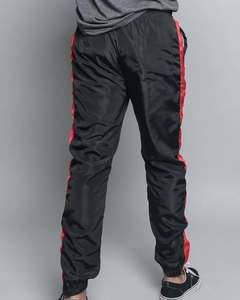 กางเกงวอร์มกันลมผ้าไนลอนสำหรับผู้ชายระบายอากาศได้ดีเป็นมิตรกับสิ่งแวดล้อมกำหนดเองได้ - Product Image 3