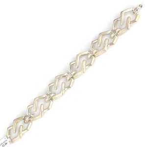 Bracelet tendance en argent sterling 925 avec motif en zigzag - Product Image 3