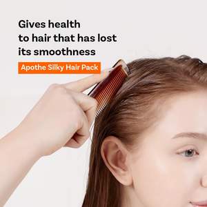 Crema Capilar Sedosa Apothe 35ml, Nutritiva para Uso en Salón y en Casa, con Manteca de Karité y Queratina, Fórmula Concentrada para Reparación Capilar - Product Image 6