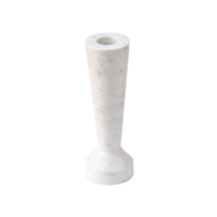 Support de bougie carré en marbre naturel, décoration de la maison pour la Saint-Valentin, support de bougie portable moderne fait à la main, prix de gros