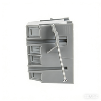 W232A 2-Gang 32 Cu. Dans. Boîtier électrique en PVC mural électrique bleu nouveau boîtier de prise de travail interrupteur électrique et boîte de sortie