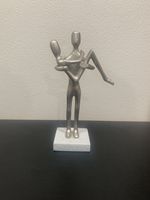 Statue d'oiseau héron décorative en aluminium pour la maison Décoration artistique en métal 10"
