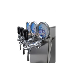 Refroidisseur de comptoir en acier inoxydable Polar 3 voies pour eau froide pétillante à température ambiante 150 L/H, refroidissement par bain de glace, carbonateur intégré - Product Image 2