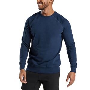 Logo personnalisé Hommes Ras Du Cou Sweat Régulier Coton Mélangé Éponge Pull Brodé Sweat Fabricant OEM En Gros - Product Image 4